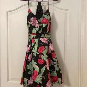 Floral Homecoming Dress
